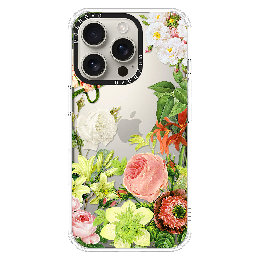 Botanical Garden Phone Case - iPhone 16 Pro Case - MOSNOVO