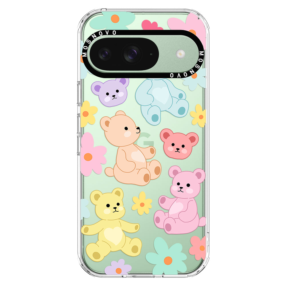 Cute Teddy Bear Phone Case - Google Pixel 9 Case