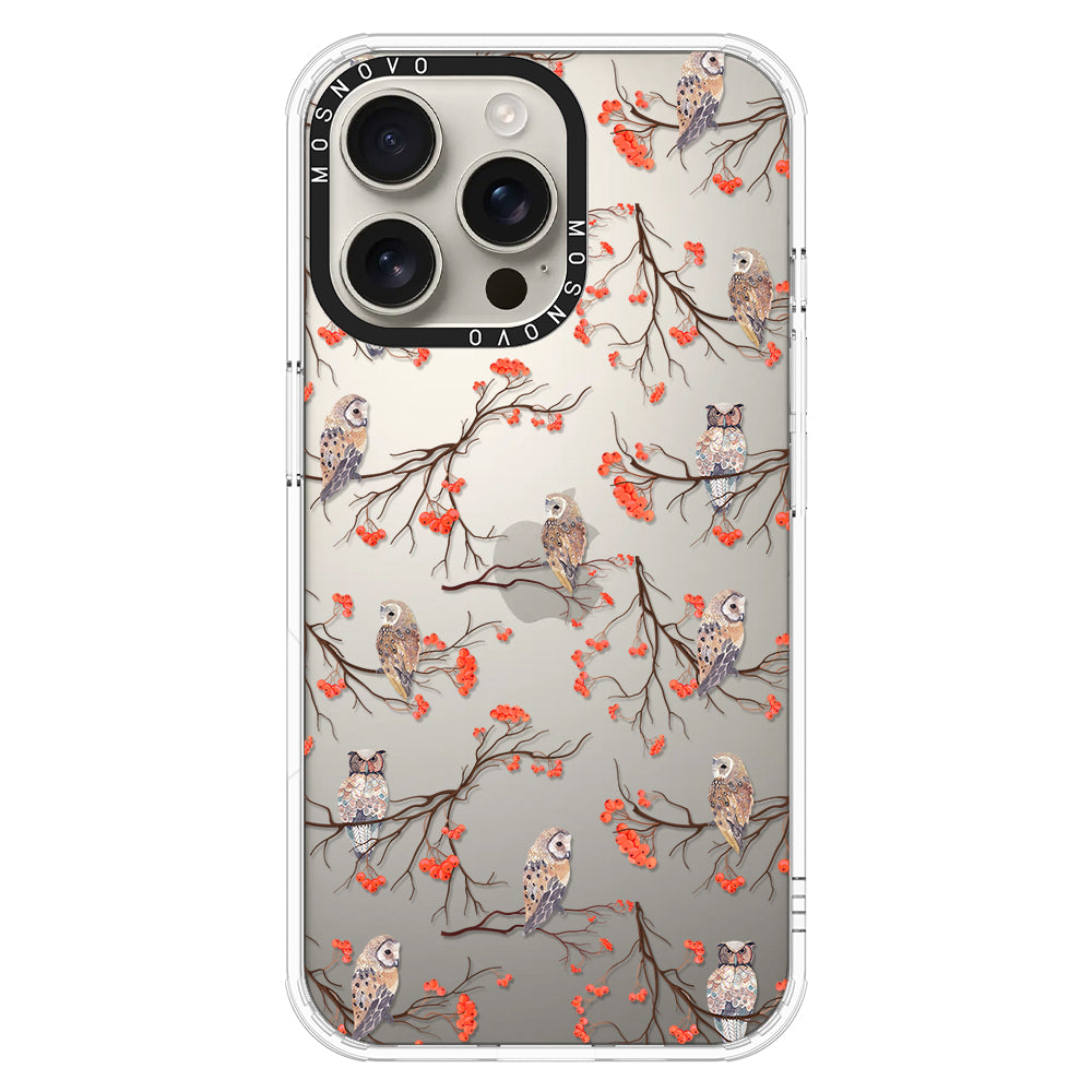 Owl Phone Case - iPhone 16 Pro Max Case - MOSNOVO