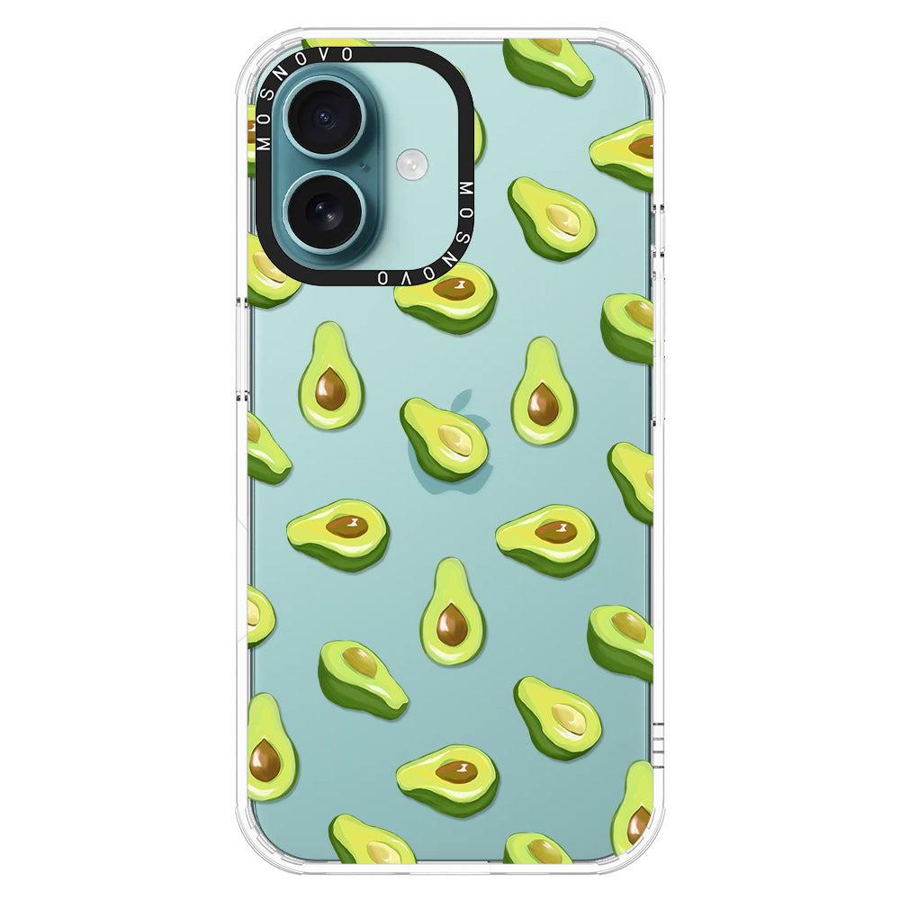 Fleshy Avocado Phone Case - iPhone 16 Plus Case - MOSNOVO