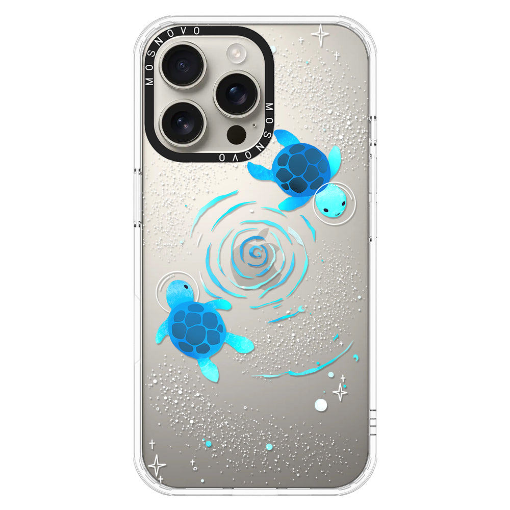 Space Turtle Phone Case - iPhone 16 Pro Max Case - MOSNOVO