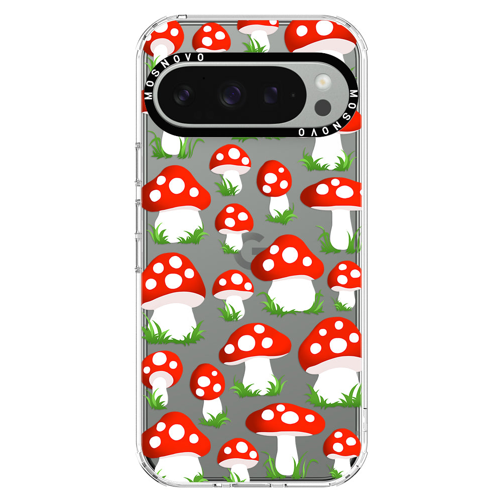 Cute Mushroom Phone Case - Google Pixel 9 Pro Case