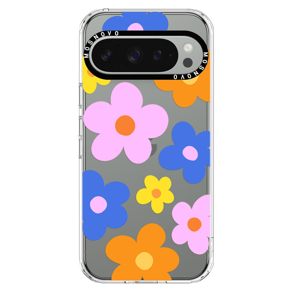 60's Groovy Flower Phone Case - Google Pixel 9 Pro XL Case