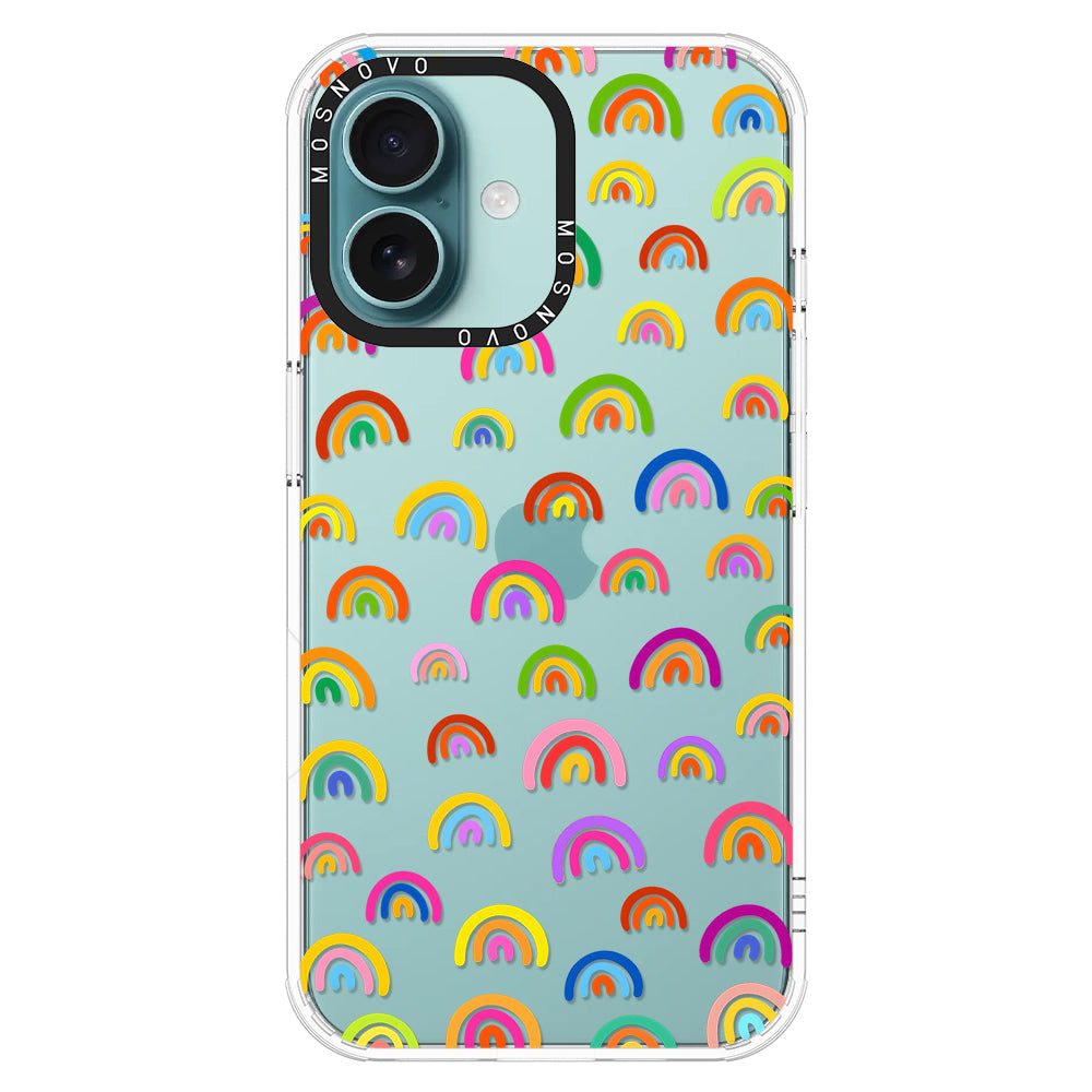 Cute Rainbow Phone Case - iPhone 16 Plus Case - MOSNOVO