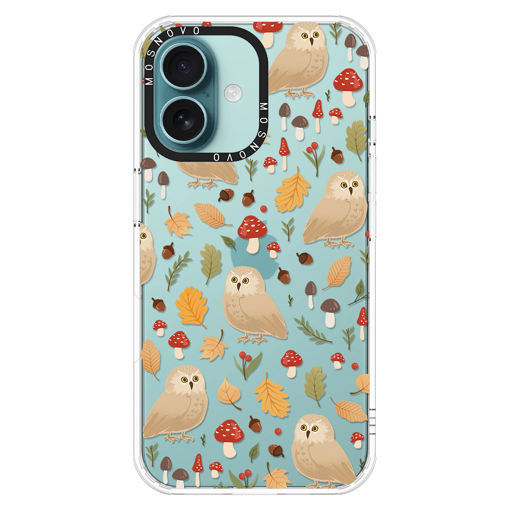 Autumn Owl Phone Case - iPhone 16 Case - MOSNOVO