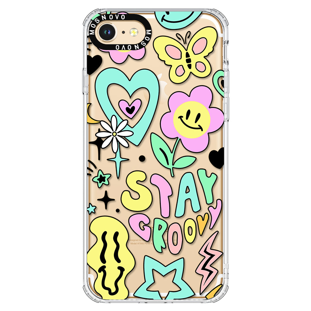 Stay Groovy Phone Case - iPhone SE 2022 Case