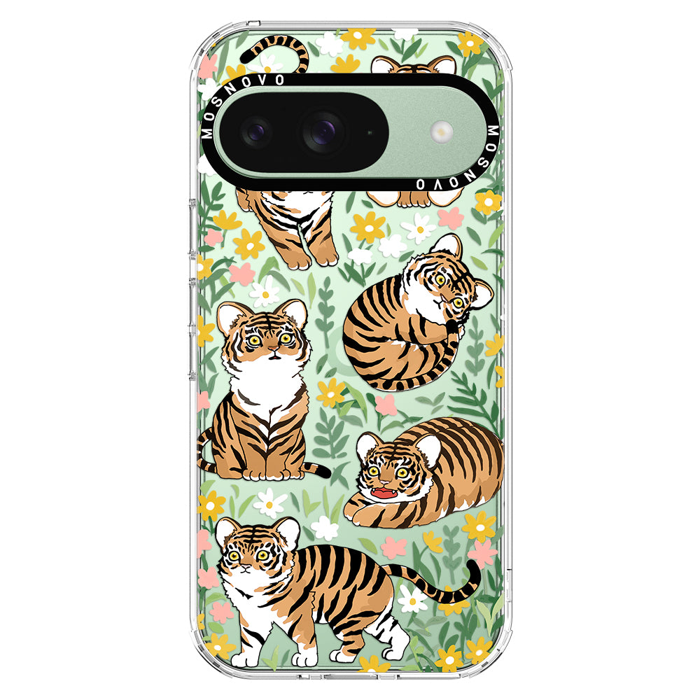 Cute Tiger Phone Case - Google Pixel 9 Case