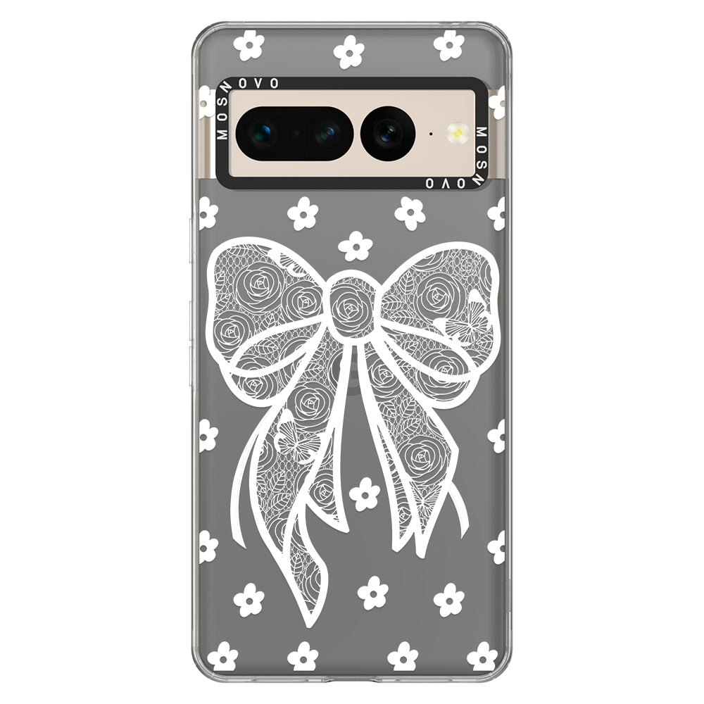 Lacey Bow Phone Case - Google Pixel 7 Pro Case