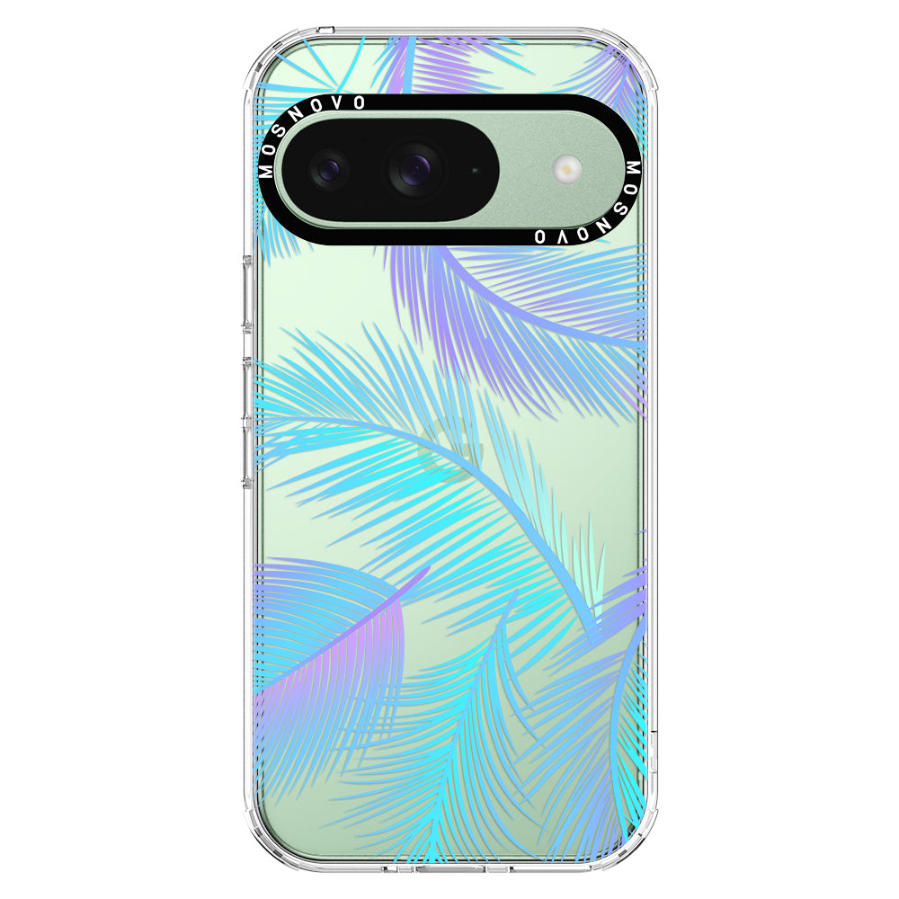 Gradient Tropical Palm Leaf Phone Case - Google Pixel 9 Case