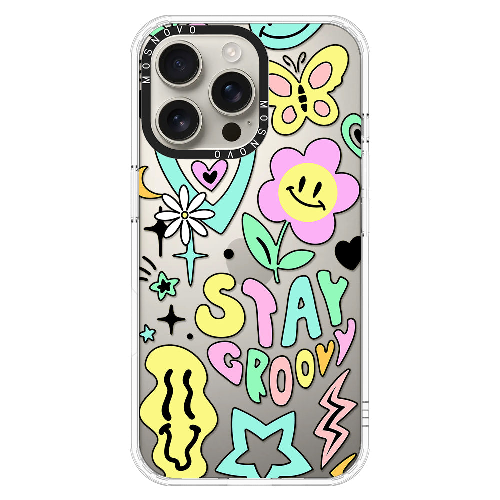 Stay Groovy Phone Case - iPhone 16 Pro Max Case