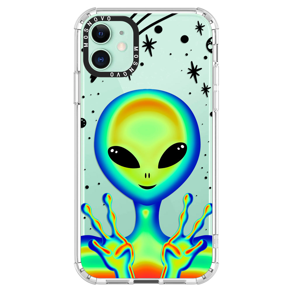 Alien Piece Phone Case - iPhone 11 Case