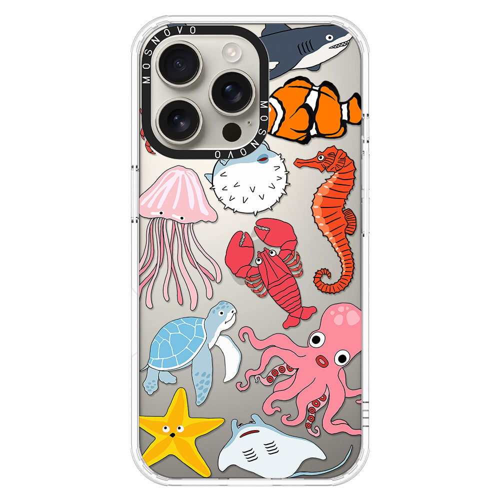 Sea World Phone Case - iPhone 16 Pro Max Case - MOSNOVO