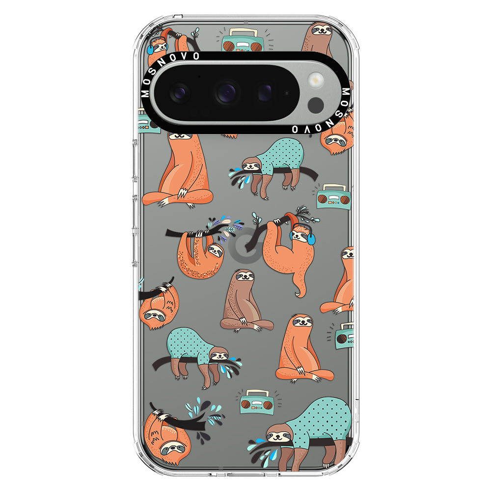 Musical Sloth Phone Case - Google Pixel 9 Pro XL Case