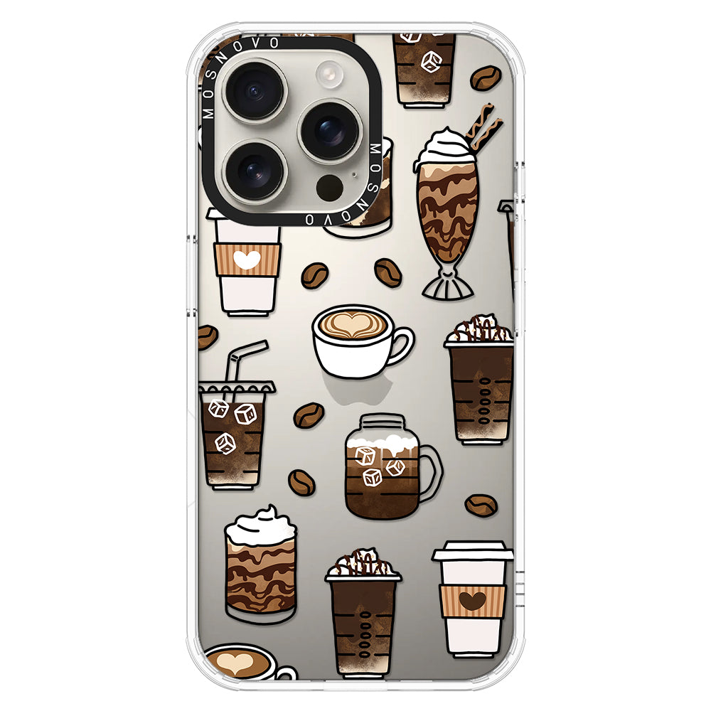 Coffee Phone Case - iPhone 16 Pro Max Case - MOSNOVO