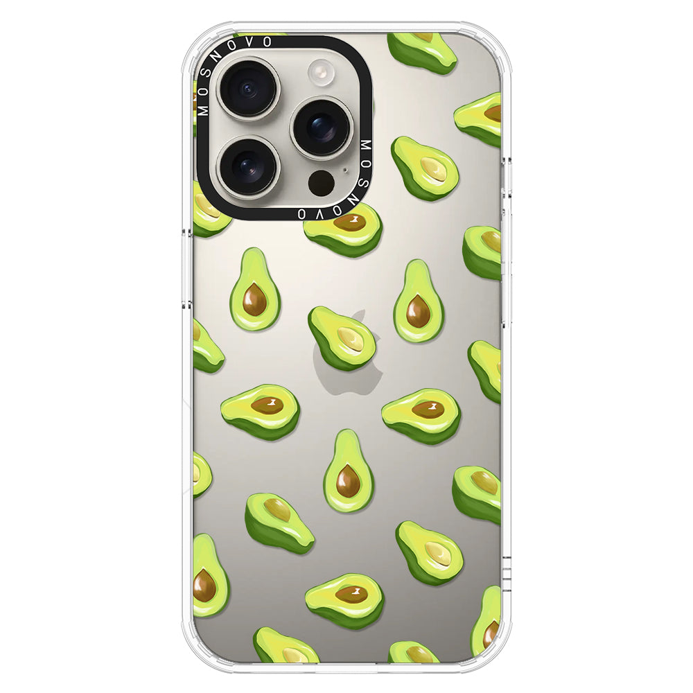 Fleshy Avocado Phone Case - iPhone 16 Pro Max Case - MOSNOVO