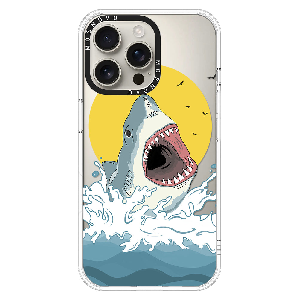 Shark Phone Case - iPhone 16 Pro Max Case - MOSNOVO