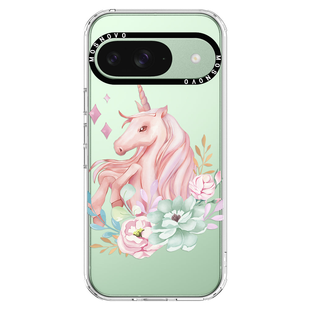 Pastel Flower Unicorn Phone Case - Google Pixel 9 Case