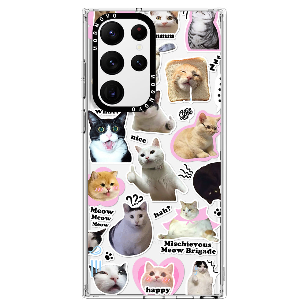 The Cat Brigade Phone Case - Samsung Galaxy S22 Ultra Case