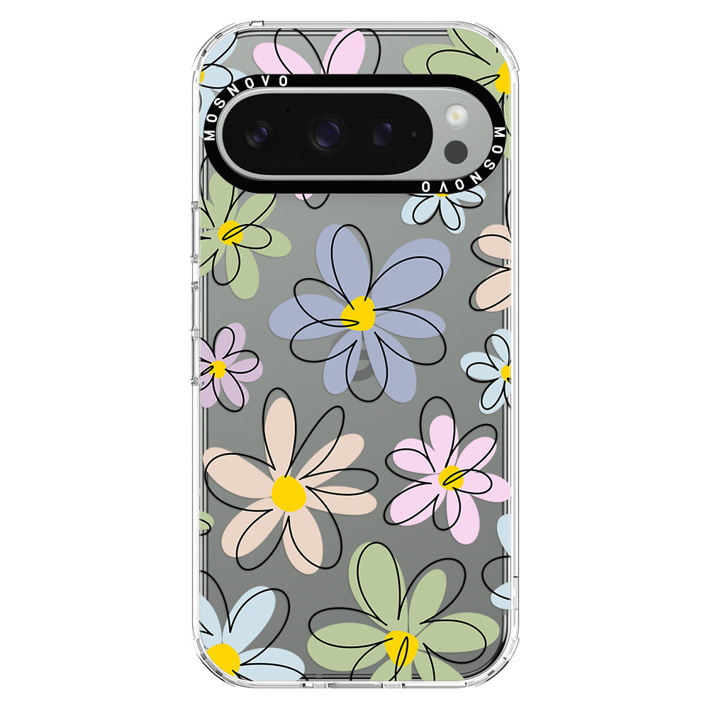 Linear Blooms Phone Case - Google Pixel 9 Pro XL Case