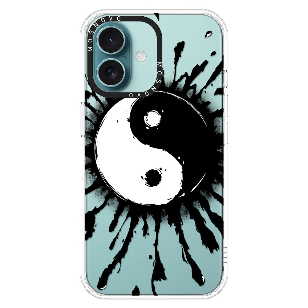 Ying Yang Phone Case - iPhone 16 Plus Case - MOSNOVO