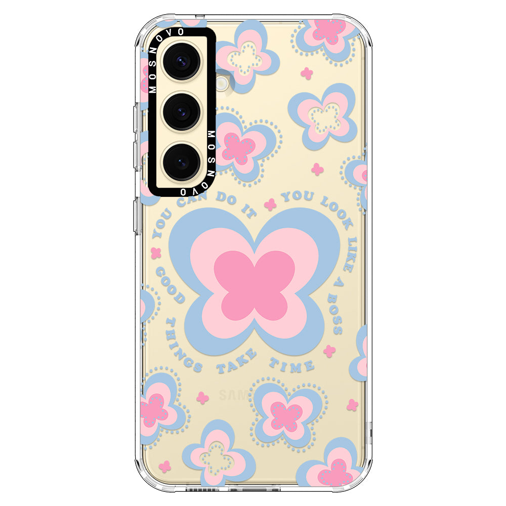 Blooming Butterflies Phone Case - Samsung Galaxy S24 Case