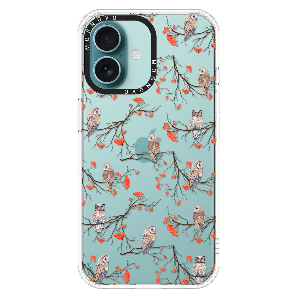 Owl Phone Case - iPhone 16 Plus Case - MOSNOVO