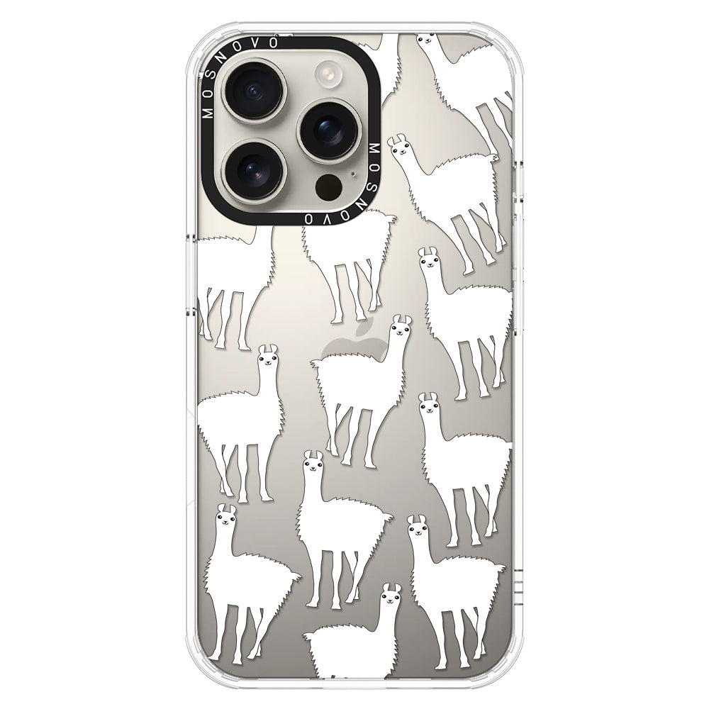 Llama Phone Case - iPhone 16 Pro Max Case - MOSNOVO