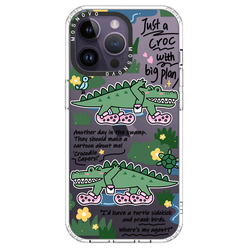 Croc with Big Plan Phone Case - iPhone 14 Pro Max Case