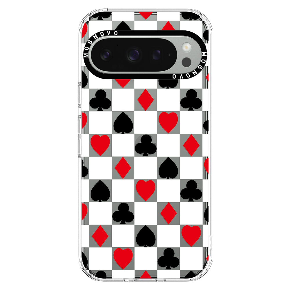 Checker Poker Phone Case - Google Pixel 9 Pro XL Case