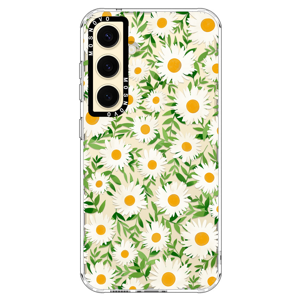 Daisies Phone Case - Samsung Galaxy S24 Plus Case