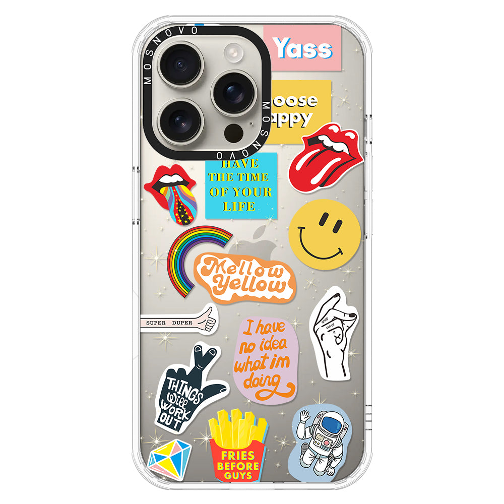 Pop Culture Phone Case - iPhone 16 Pro Max Case - MOSNOVO