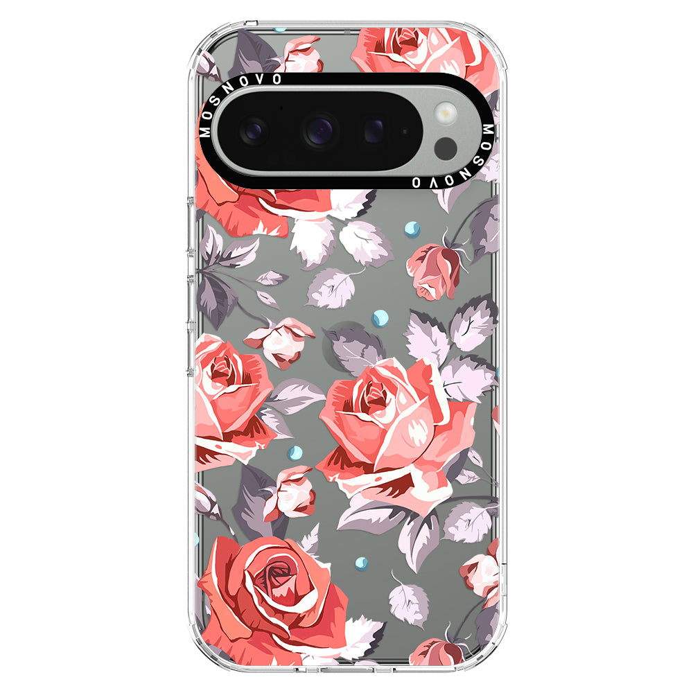 Retro Floral Phone Case - Google Pixel 9 Pro Case