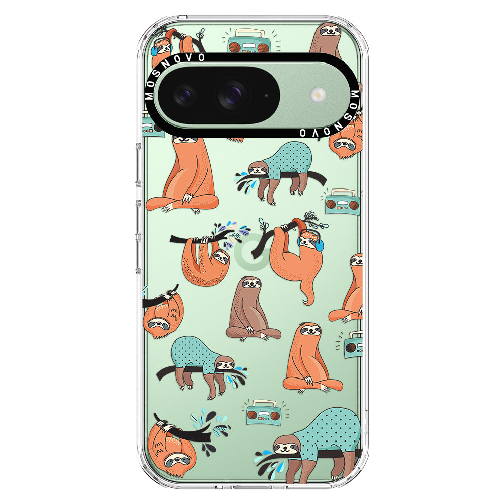 Musical Sloth Phone Case - Google Pixel 9 Case