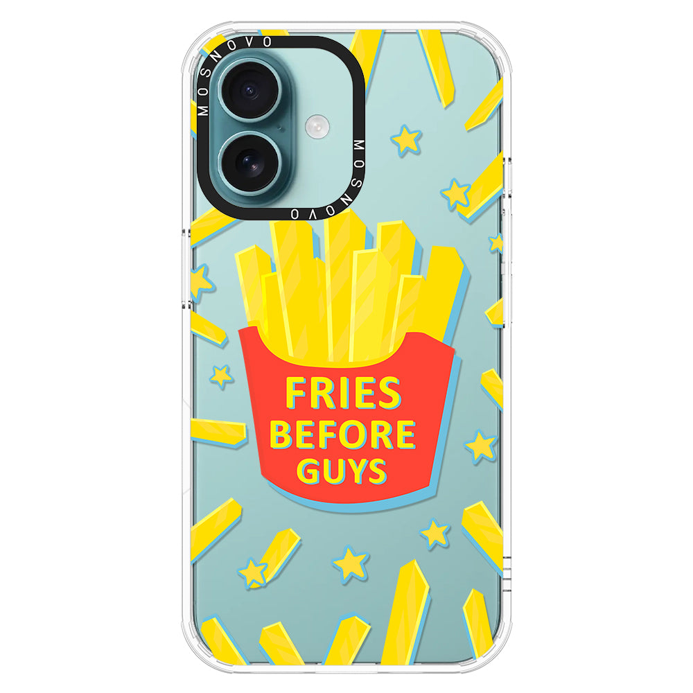 Fries Before Guys Phone Case - iPhone 16 Plus Case - MOSNOVO