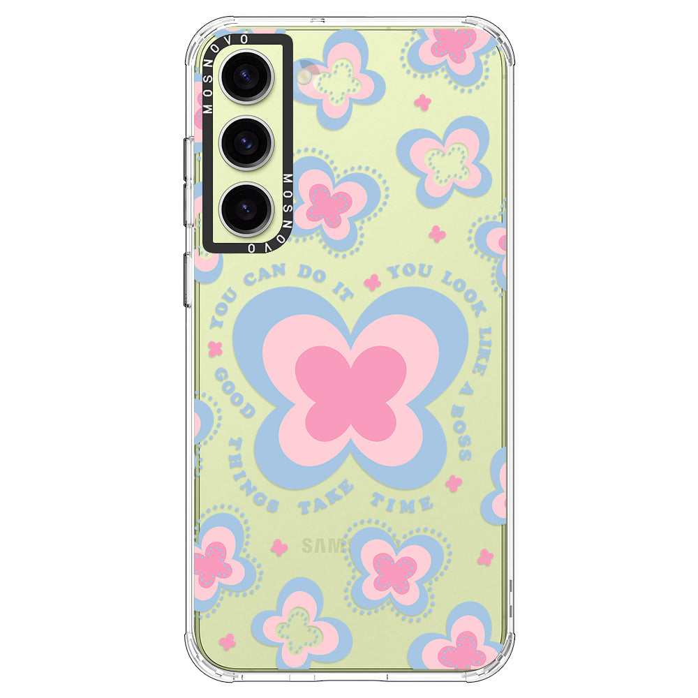 Blooming Butterflies Phone Case - Samsung Galaxy S23 Plus Case