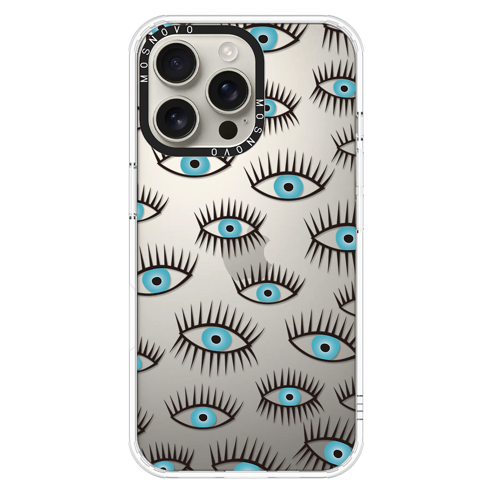 Evil Eye Phone Case - iPhone 16 Pro Max Case - MOSNOVO