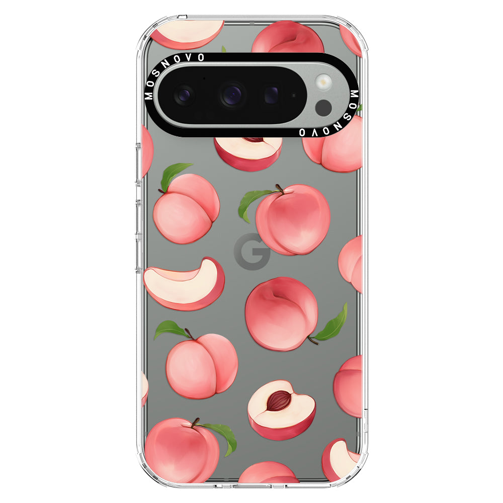 Cute Peach Phone Case - Google Pixel 9 Pro Case