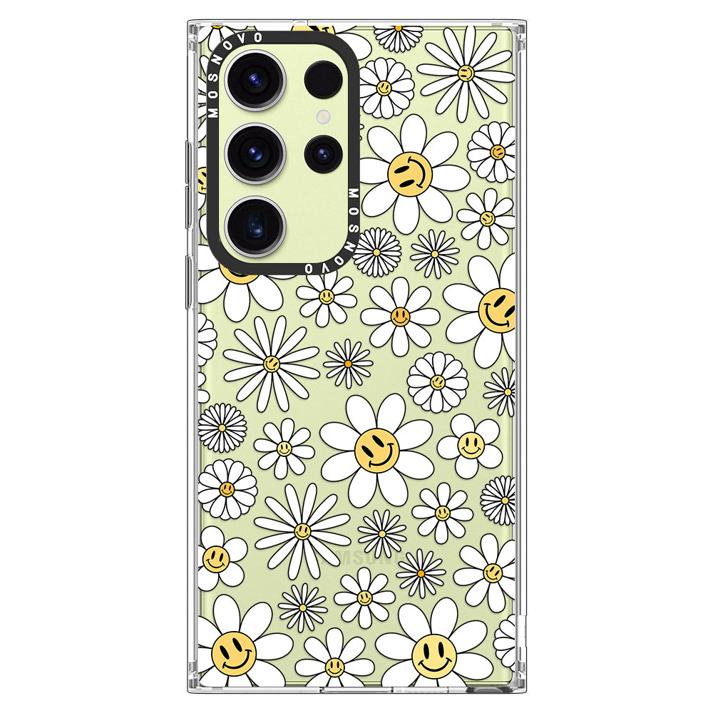 Happy Daisy Blooms Phone Case - Samsung Galaxy S23 Ultra Case