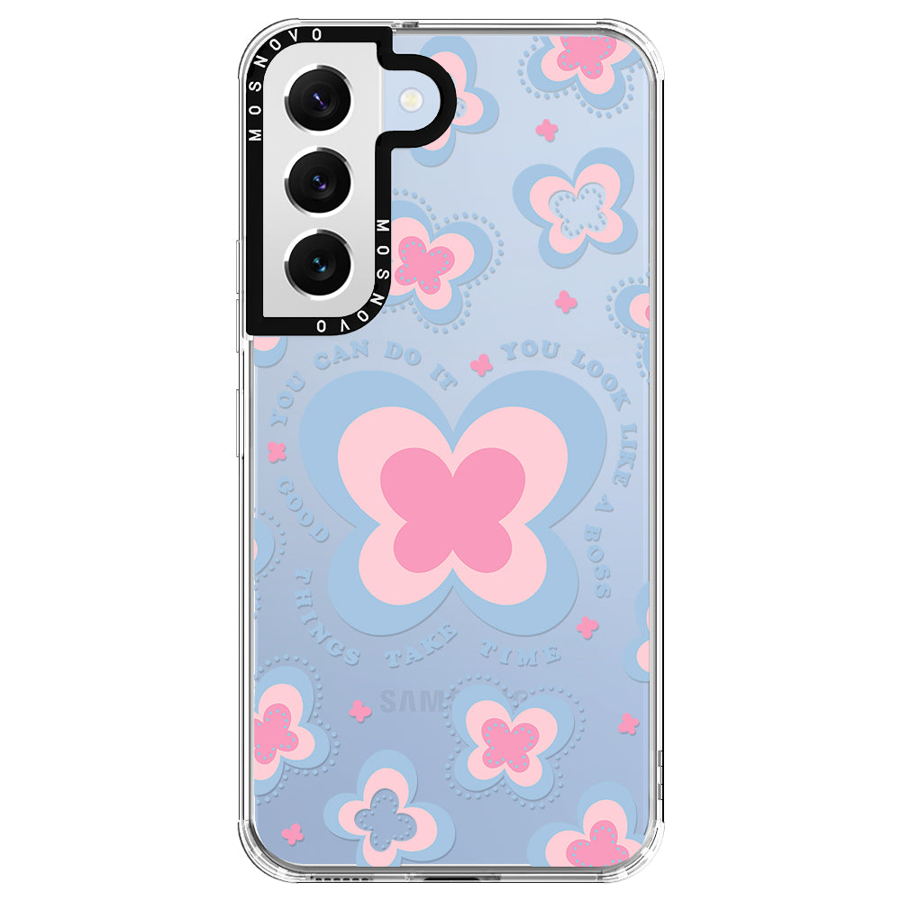 Blooming Butterflies Phone Case - Samsung Galaxy S22 Plus Case