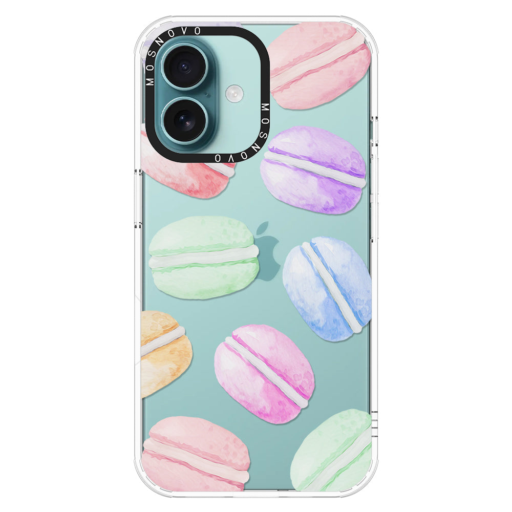 Pastel Macaron Phone Case - iPhone 16 Case - MOSNOVO