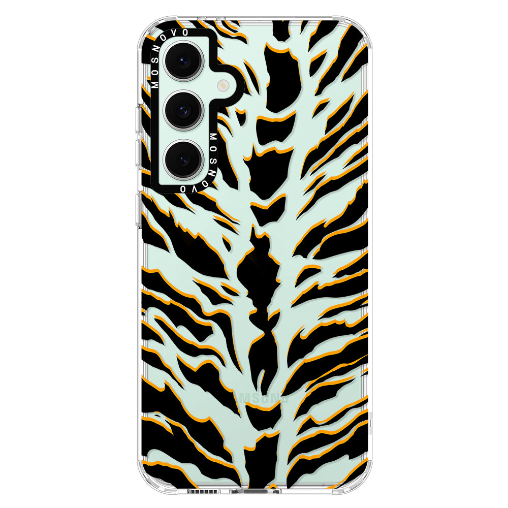 Tiger Print Phone Case - Samsung Galaxy S24 FE Case - MOSNOVO