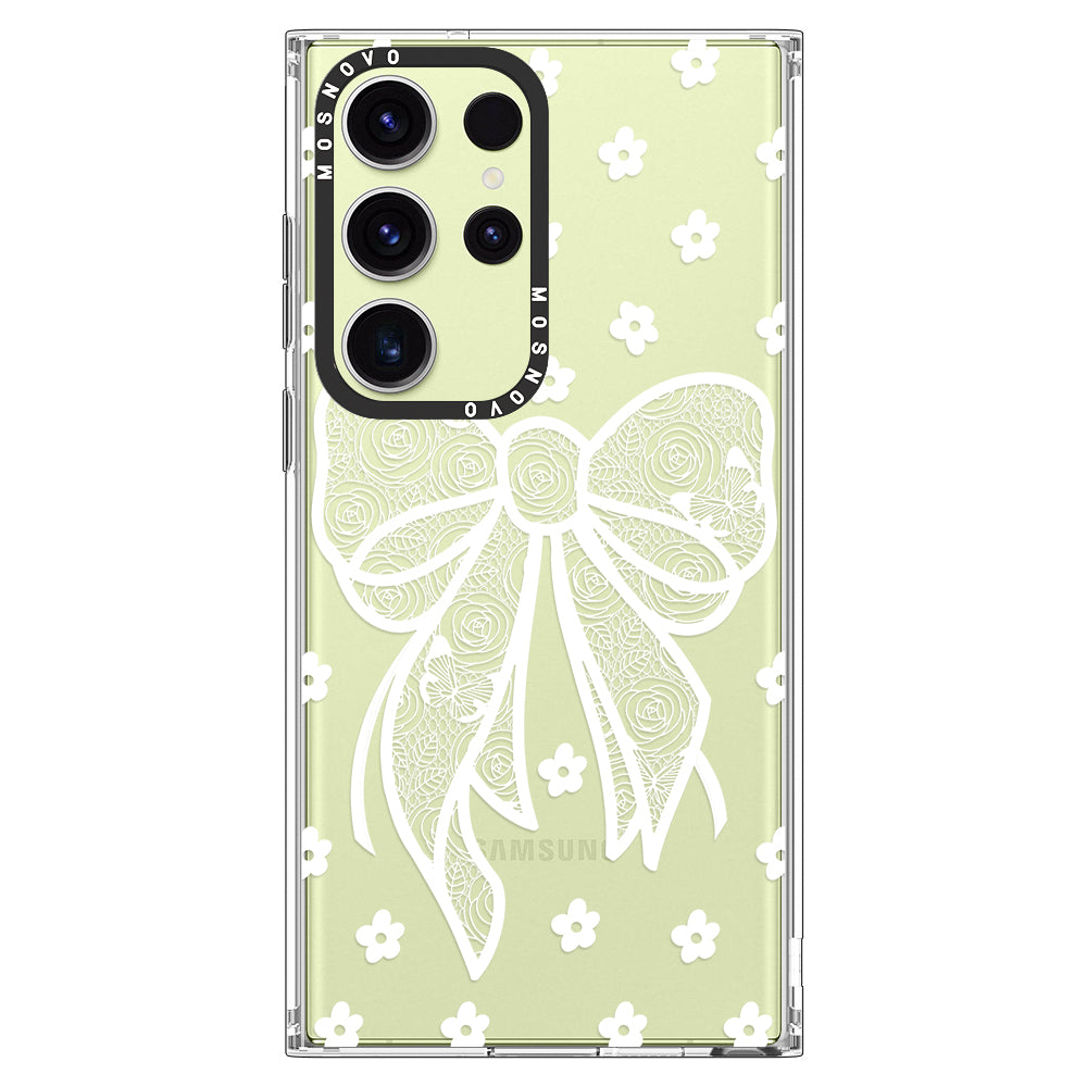 Lacey Bow Phone Case - Samsung Galaxy S23 Ultra Case