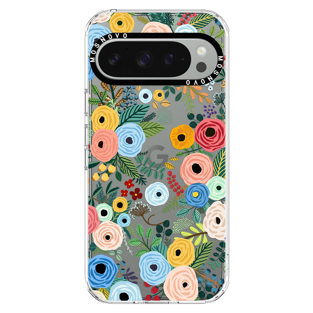 Pastel Floral Garden Phone Case - Google Pixel 9 Pro Case