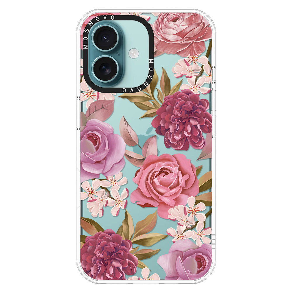 Blossom Flowe Floral Phone Case - iPhone 16 Case - MOSNOVO