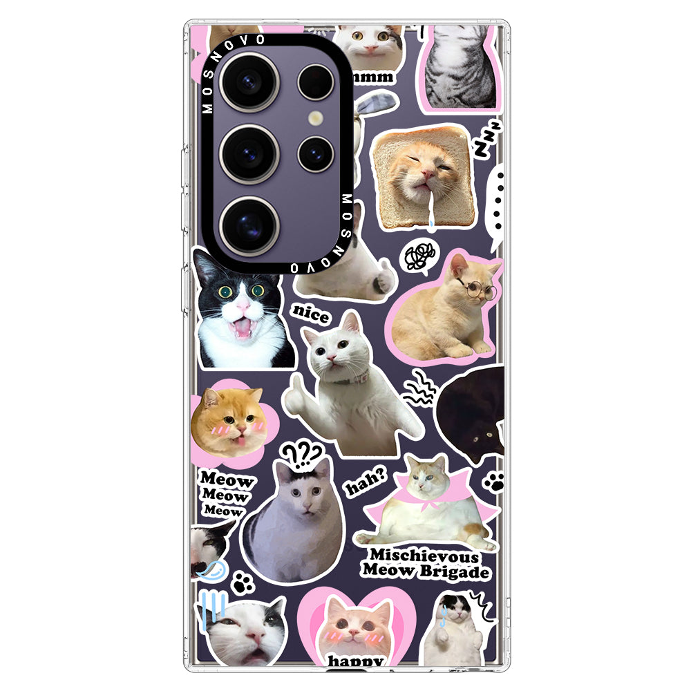 The Cat Brigade Phone Case - Samsung Galaxy S24 Ultra Case