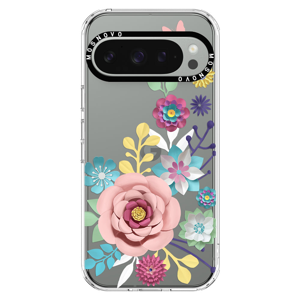 3D Floral Phone Case - Google Pixel 9 Pro XL Case