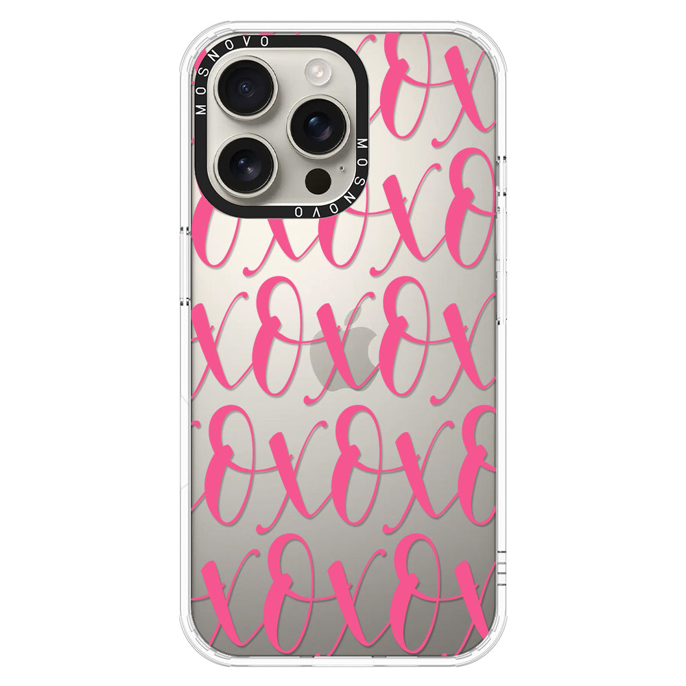 XOXO Phone Case - iPhone 16 Pro Max Case - MOSNOVO