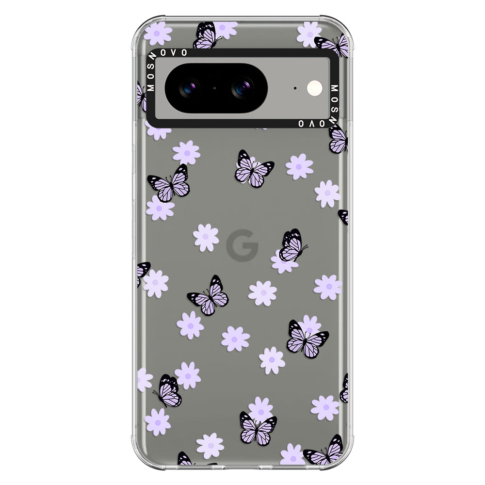 Lilac Butterfly Phone Case - Google Pixel 8 Case