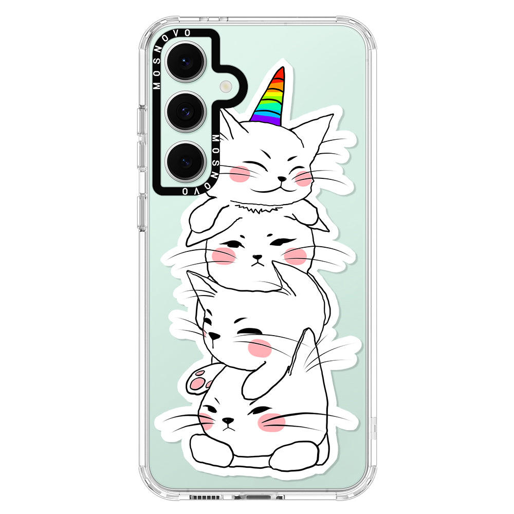 Squishcat Phone Case - Samsung Galaxy S24 FE Case - MOSNOVO