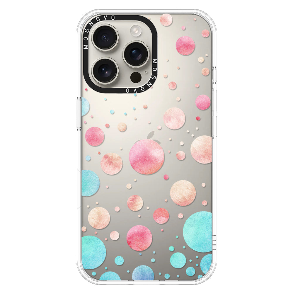 Colorful Bubbles Phone Case - iPhone 16 Pro Max Case - MOSNOVO